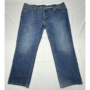 Levis 541 Men's Straight Leg Blue Denim Jeans - Size 46x27.5